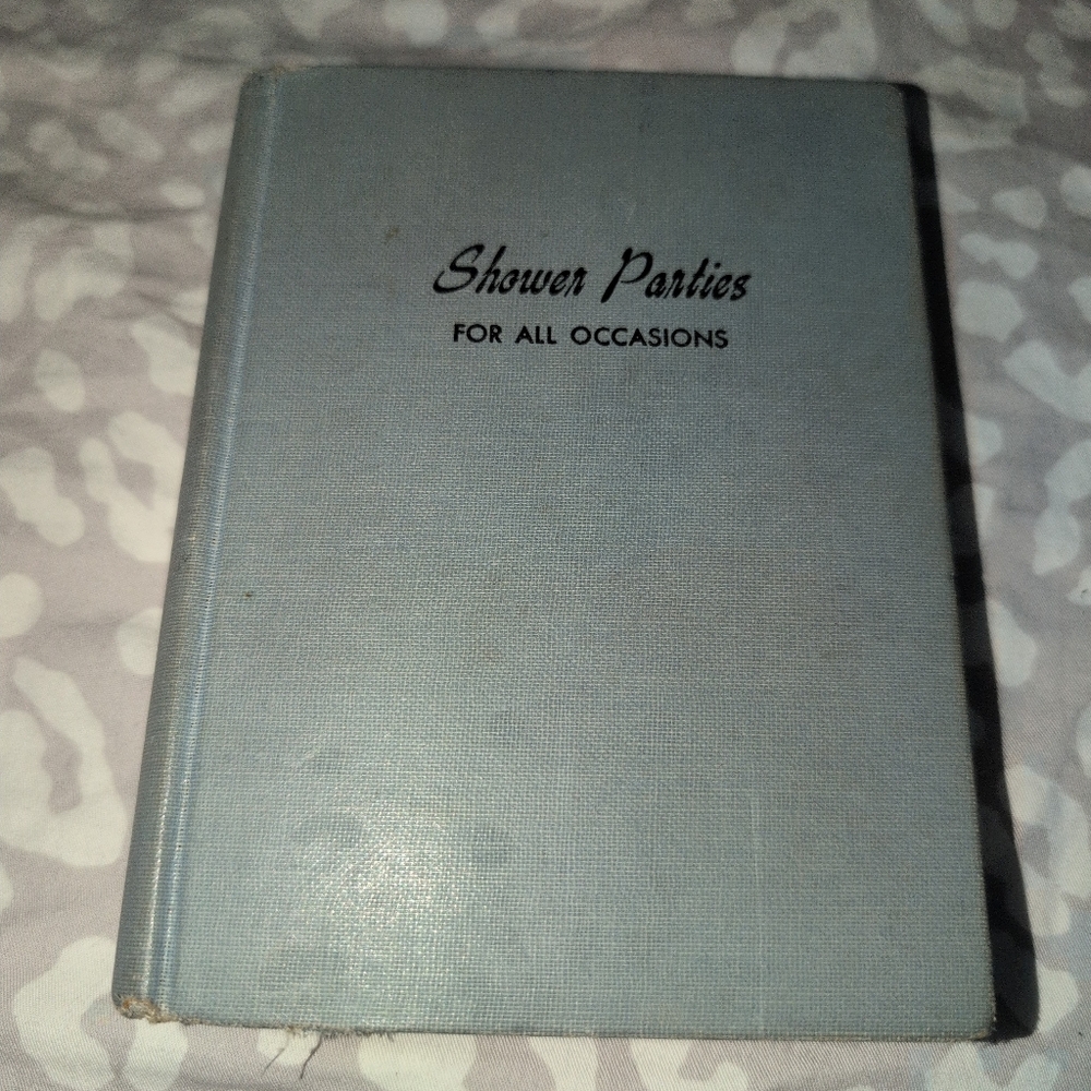 Helen Emily Webster Shower Parties Woman's Press 1953 Vintage Book